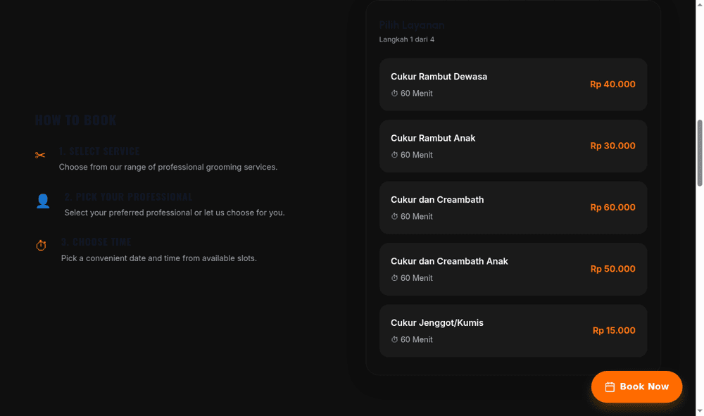 Booking System