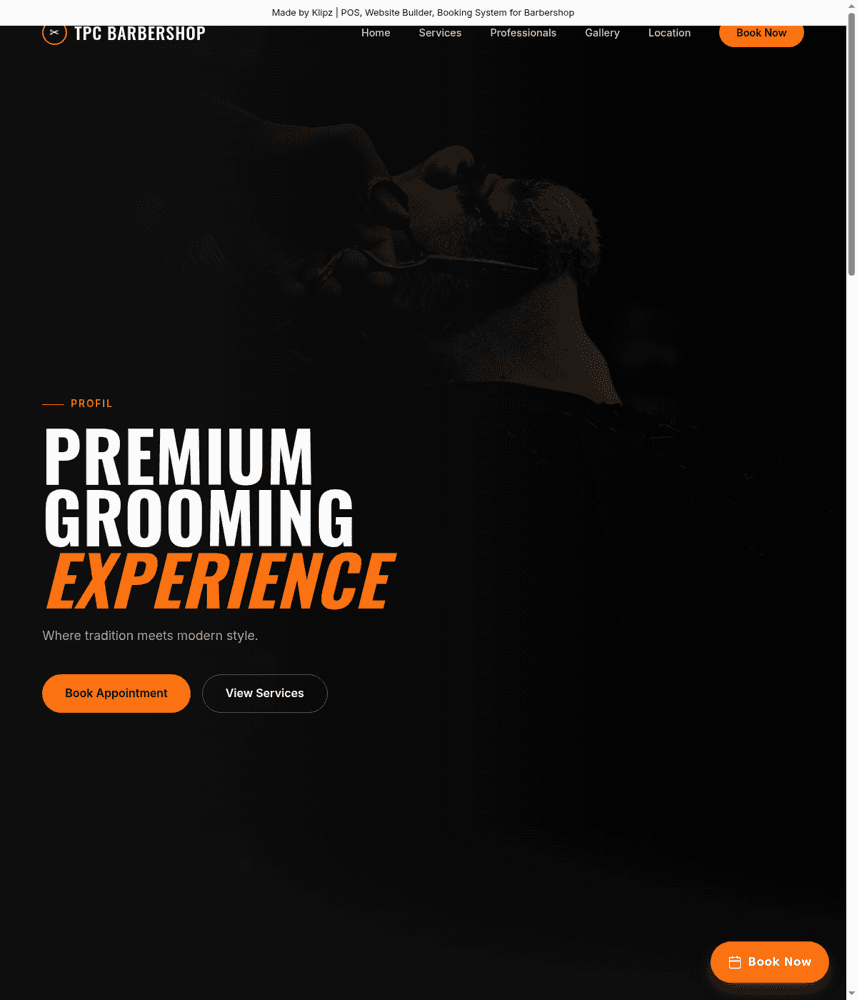 Klipz landing page builder
